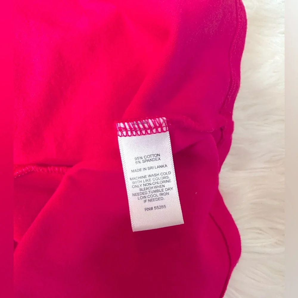 Express Fuchsia Pink Peplum Tank - Picture 6 of 8